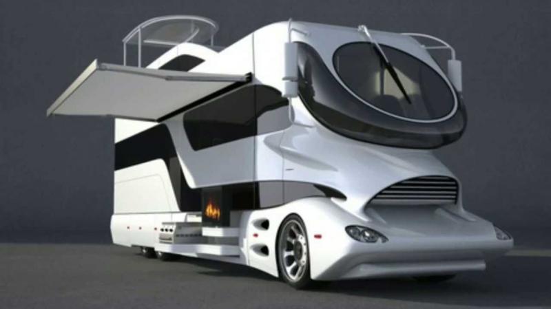 Space age eleMMent Palazzo motorhome
