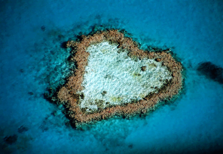 Australia's heart reef