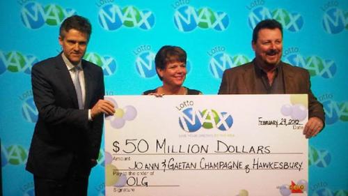 Lotto max lottery winner